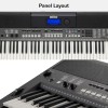 Yamaha PSR-I400 61-Key Portable Keyboard, Metallic Dark Grey Yamaha PSR-I400 61-Key Portable Keyboard, Metallic Dark Grey