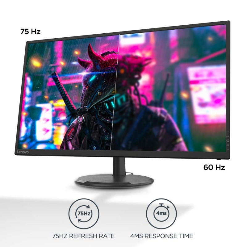 (Refurbished) Lenovo - D32Q-20 D-Series 31.5 Inch (80Cm) 2K Qhd2560 X 1440 Pixels, Ips Monitor | 1.07 Billion Colors, 75Hz, 4Ms, Amd Freesync, Hdmi, Dp, Tilt, Vesa Wall Mount, Tuv Certified Eye Comfort, Raven Black (Refurbished) Lenovo - D32Q-20 D-Series 31.5 Inch (80Cm) 2K Qhd2560 X 1440 Pixels, Ips Monitor | 1.07 Billion Colors, 75Hz, 4Ms, Amd Freesync, Hdmi, Dp, Tilt, Vesa Wall Mount, Tuv Certified Eye Comfort, Raven Black