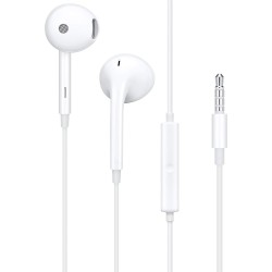 Oppo Mh319 Wired On Ear Headphones with Mic (White)