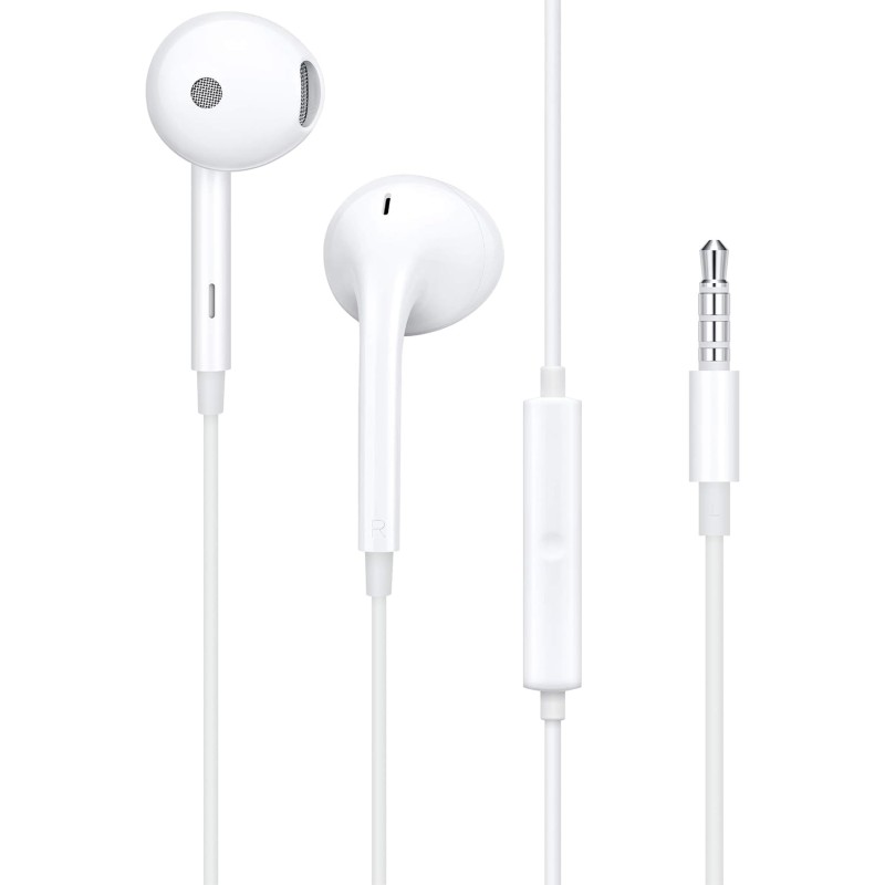 Oppo Mh319 Wired On Ear Headphones with Mic (White) Oppo Mh319 Wired On Ear Headphones with Mic (White)