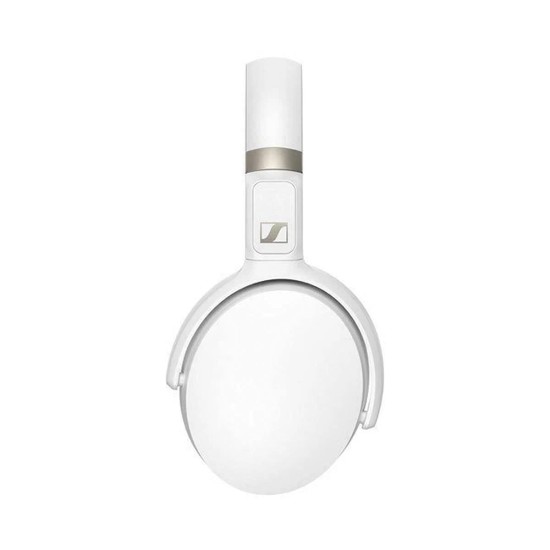 Sennheiser HD 450BT (ANC) Bluetooth 5.0 Wireless Over Ear Headphone with Mic, Designed in Germany, Alexa Built-in - Active Noise Cancellation, 30h Battery,Fast Charging, Foldable, 2Yr WARRANTY - White