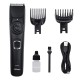 Kubra KB-1001 USB Fast charging, 90 min runtime, Adjustable 38 Length Setting, Ultra Sleek Beard Trimmer for Men (Black)