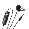 Boya ByM1 Auxiliary Omnidirectional Lavalier Condenser Microphone with 20ft Audio Cable (Black) Boya ByM1 Auxiliary Omnidirectional Lavalier Condenser Microphone with 20ft Audio Cable (Black)