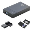 Live Tech 3.5/2.5 Inch SATA to USB 2.0 External Hard Drive Case for Laptop/Desktop/SSD HD (Hard Disk Not Included) (HDC05 USB 2.0)