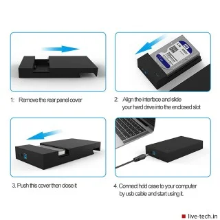 Hard Disk Drive Connect Laptop Ssd To Desktop Live Tech Inch SATA