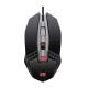 HP M270 Backlit USB Wired Gaming Mouse with 6 Buttons, 4-Speed Customizable 2400 DPI, Ergonomic Design, Breathing LED Lighting, Metal Scroll Wheel, Lightweighted / 3 Years Warranty (7ZZ87AA), Black