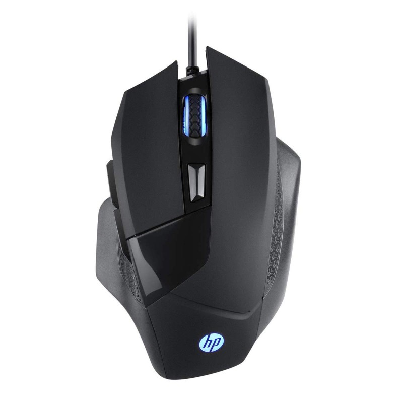 HP G200 Backlit USB Wired Gaming Mouse with Ergonomic Design, All Customizable Buttons, Adjustable 4000 DPI, RGB Breathing LED Lighting, Anti-Slip Scroll Wheel / 3 Years Warranty (7QV30AA) HP G200 Backlit USB Wired Gaming Mouse with Ergonomic Design, All Customizable Buttons, Adjustable 4000 DPI, RGB Breathing LED Lighting, Anti-Slip Scroll Wheel / 3 Years Warranty (7QV30AA)