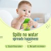LuvLap Banana Time 150ml Anti Spill, Interchangeable Sipper / Sippy Cup with Soft Silicone Spout and Straw BPA Free, 6m+ (Green)