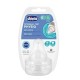 Chicco Teat Perfect 5 with Anti-Colic Effect, Nipple For Wide Neck Feeding Bottles, Food Flow, For Babies 5-6m+ (Pack of 2)