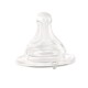 Chicco Teat Perfect 5 with Anti-Colic Effect, Nipple For Wide Neck Feeding Bottles, Food Flow, For Babies 5-6m+ (Pack of 2)