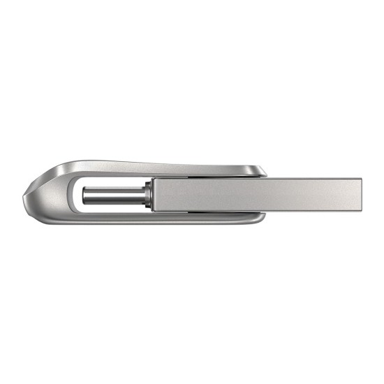 SanDisk 64GB Ultra Dual Drive Luxe Type USB C Flash Drive (5Y - SDDDC4-064G-I35, Silver)