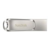 SanDisk 64GB Ultra Dual Drive Luxe Type USB C Flash Drive (5Y - SDDDC4-064G-I35, Silver) SanDisk 64GB Ultra Dual Drive Luxe Type USB C Flash Drive (5Y - SDDDC4-064G-I35, Silver)