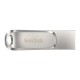 SanDisk 64GB Ultra Dual Drive Luxe Type USB C Flash Drive (5Y - SDDDC4-064G-I35, Silver)