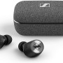 (Refurbished) Sennheiser Momentum Bluetooth Truly Wireless in Ear Earbuds with Mic (Black)