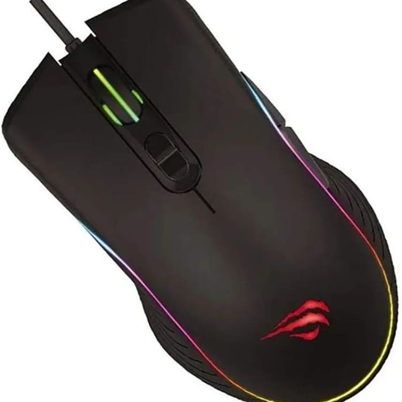HAVIT GAMENOTE MS1006 RGB Backlit Gaming Mouse- 3200dpi HAVIT GAMENOTE MS1006 RGB Backlit Gaming Mouse- 3200dpi