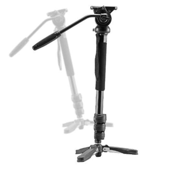 AGARO Monopod with Maximum Height 144.78 cm (57 inches) -Black