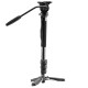 AGARO Monopod with Maximum Height 144.78 cm (57 inches) -Black