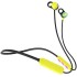 Skullcandy Jib+ In-Ear Wireless Earbuds, 6 Hr Battery, Microphone, Works with iPhone Android and Bluetooth Devices, Electric Yellow