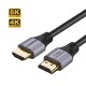 8K HDMI Cable 6.6 Feet, CableCreation Ultra High Speed HDMI to HDMI Cable 48Gbps, 8K@60Hz 4K@120Hz, HDCP 2.2, eARC Compatible with PS5, PS4, Xbox One/Xbox Series X, QLED TV, Roku TV, DVD, Projector, Gray