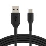 (Refurbished) Belkin USB-A to Micro USB Charging Cable for Android Phones and Tablets (3.3 Feet/1 Meter, Black)