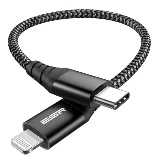 ESR USB-C to Lightning Cable, ft m), MFi-Certified, PD