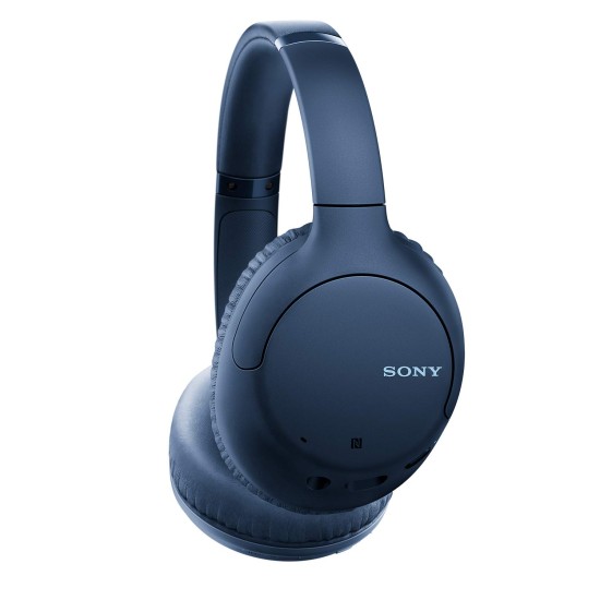 Sony WH-CH710N Active Noise Cancelling Wireless Headphones Bluetooth Over The Ear Headset with Mic for Phone-Call, 35Hrs Battery Life, Aux, Quick Charge and Google Assistant Support for Mobiles