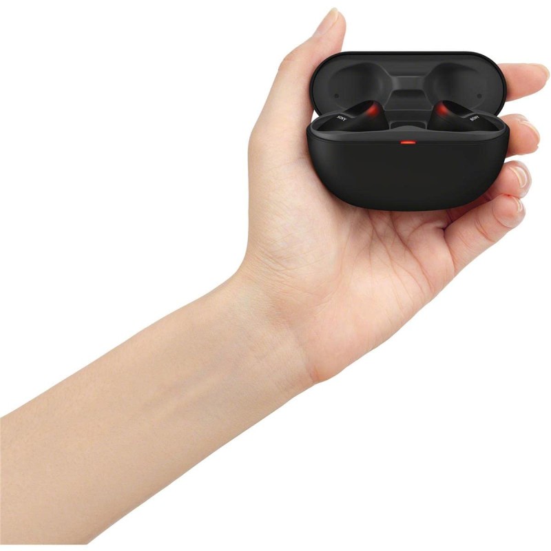 Sony WF-SP800N Bluetooth Truly Wireless in Ear Earbuds with Mic (Black) Sony WF-SP800N Bluetooth Truly Wireless in Ear Earbuds with Mic (Black)