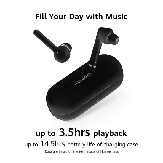 Huawei Freebuds 3I Bluetooth Truly Wireless In Ear Earbuds With Mic (Black)