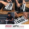 Akai Professional MPK mini MK3 � 25 Key USB MIDI Keyboard Controller With 8 Backlit Drum Pads, 8 Knobs and Music Production Software included (White) Akai Professional MPK mini MK3 � 25 Key USB MIDI Keyboard Controller With 8 Backlit Drum Pads, 8 Knobs and Music Production Software included (White)