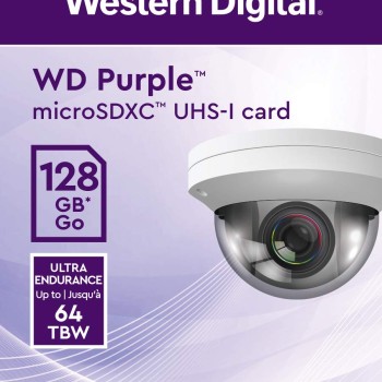 Western Digital WD Purple 128GB Surveillance and Security Camera Memory Card for CCTV & WiFi Cameras (WDD0128G1P0C) Western Digital WD Purple 128GB Surveillance and Security Camera Memory Card for CCTV & WiFi Cameras (WDD0128G1P0C)