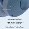 Zebronics Zeb-Duke Wireless Bluetooth Over The Ear Headphone with RGB Lights, 30hrs* Playback, Voice Assistant, Aux Input & Call Function. (Blue) Zebronics Zeb-Duke Wireless Bluetooth Over The Ear Headphone with RGB Lights, 30hrs* Playback, Voice Assistant, Aux Input & Call Function. (Blue)