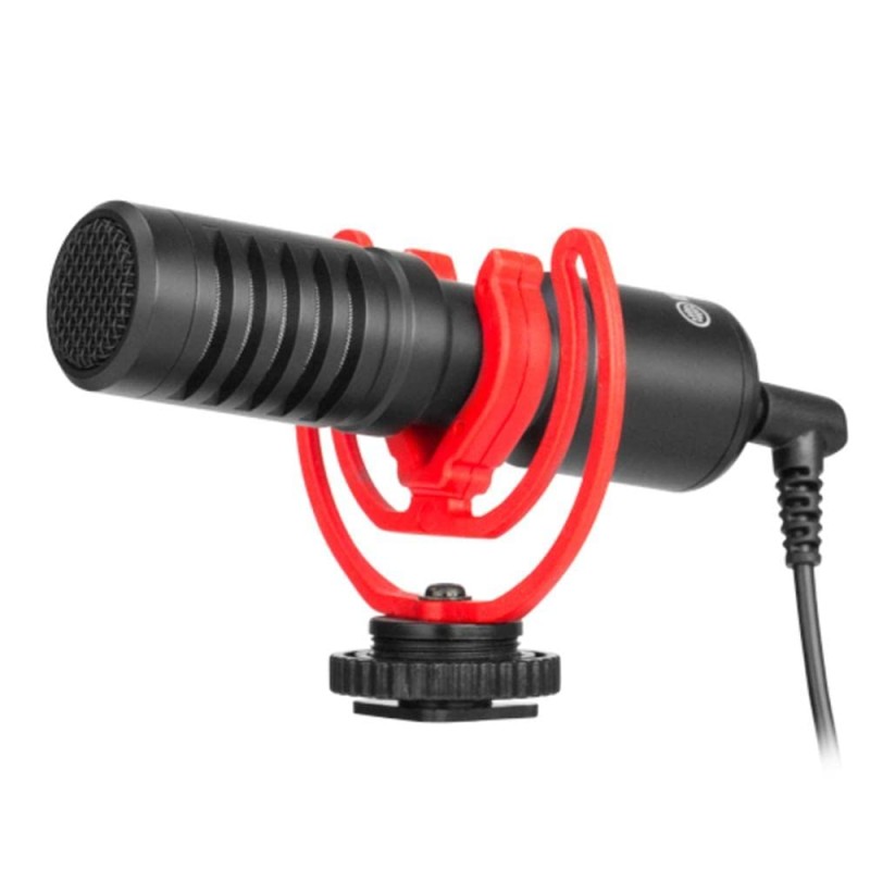 Boya by-Mm1+ Super-Cardioid Shotgun USB Microphone with Real Time Monitoring Compatible with iPhone/Android Smartphones,DSLR Cameras Camcorders for Live Streaming Audio Recording,Black Boya by-Mm1+ Super-Cardioid Shotgun USB Microphone with Real Time Monitoring Compatible with iPhone/Android Smartphones,DSLR Cameras Camcorders for Live Streaming Audio Recording,Black