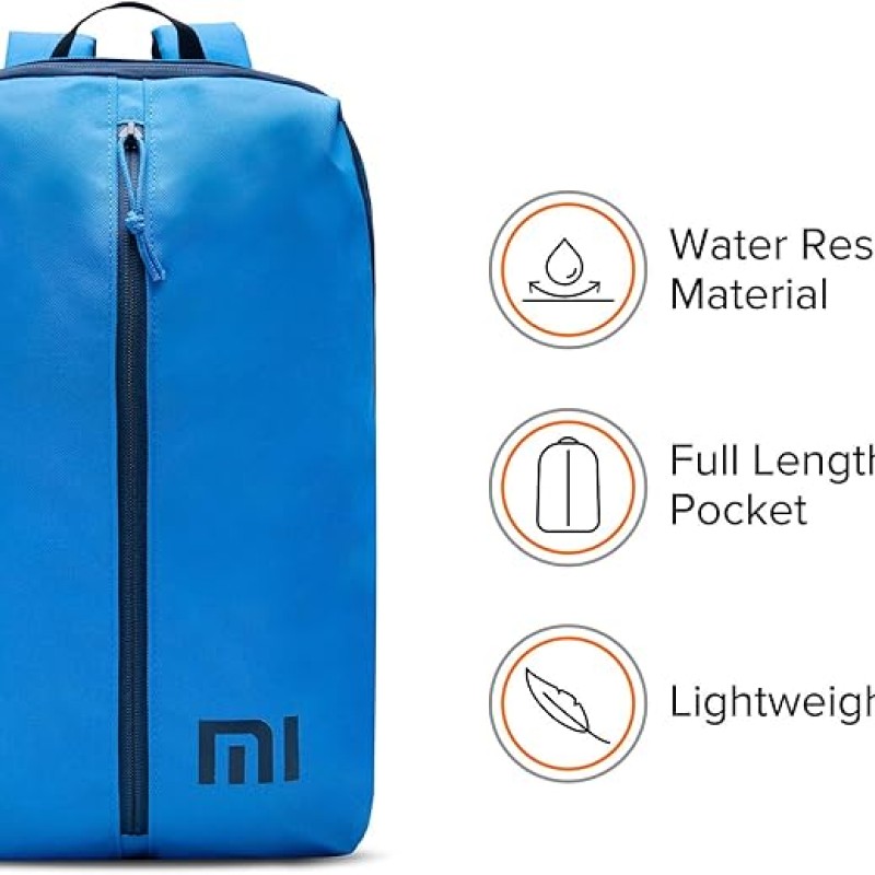 Mi Step Out 12 L Mini Backpack (Small Size, Sky Blue, Water Repellant)