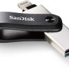 SanDisk 64GB iXpand Flash Drive Go for iPhone and iPad - SDIX60N-064G-GN6NN, Black