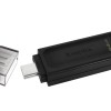 Kingston DataTraveler 70 64GB Portable and Lightweight USB-C flashdrive with USB 3.2 Gen 1 speeds DT70/64GB Kingston DataTraveler 70 64GB Portable and Lightweight USB-C flashdrive with USB 3.2 Gen 1 speeds DT70/64GB