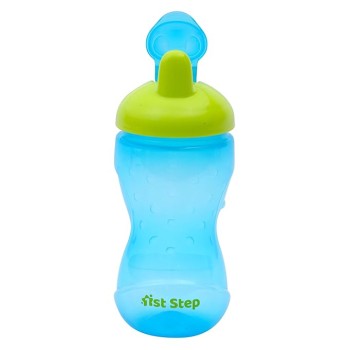1ST STEP BPA Free Hard spout Grippy Cup (Blue) 1ST STEP BPA Free Hard spout Grippy Cup (Blue)