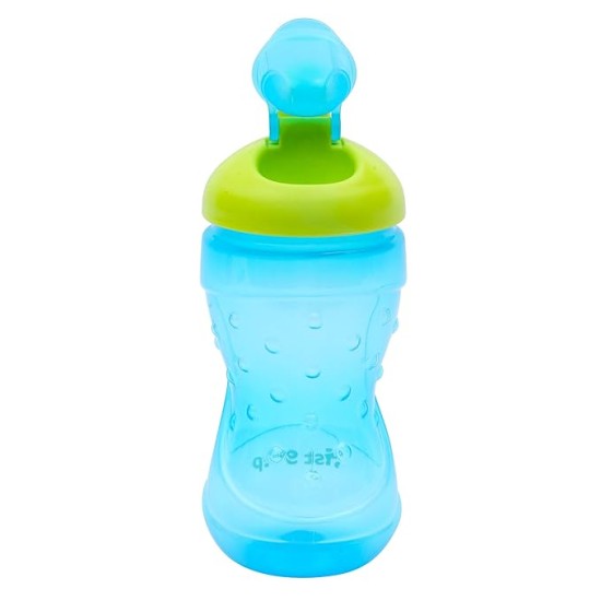 1ST STEP BPA Free Hard spout Grippy Cup (Blue)