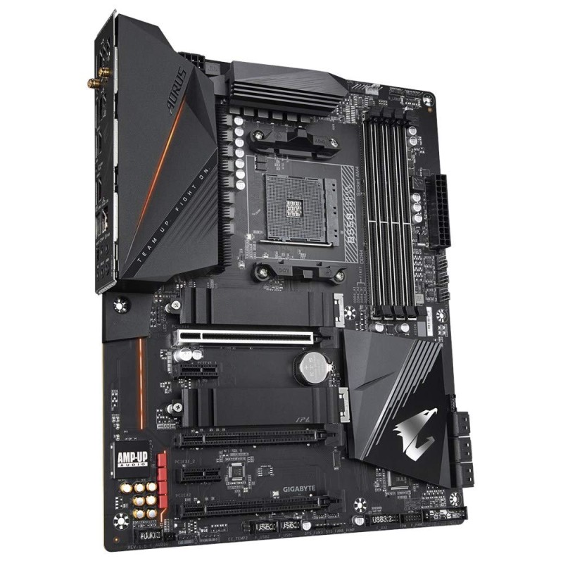 GIGABYTE B550 AORUS PRO AC Motherboard with True 12+2 Phases Digital VRM, Intel 802.11ac Wireless, 2.5GbE LAN, RGB Fusion 2.0, Q-Flash Plus GIGABYTE B550 AORUS PRO AC Motherboard with True 12+2 Phases Digital VRM, Intel 802.11ac Wireless, 2.5GbE LAN, RGB Fusion 2.0, Q-Flash Plus