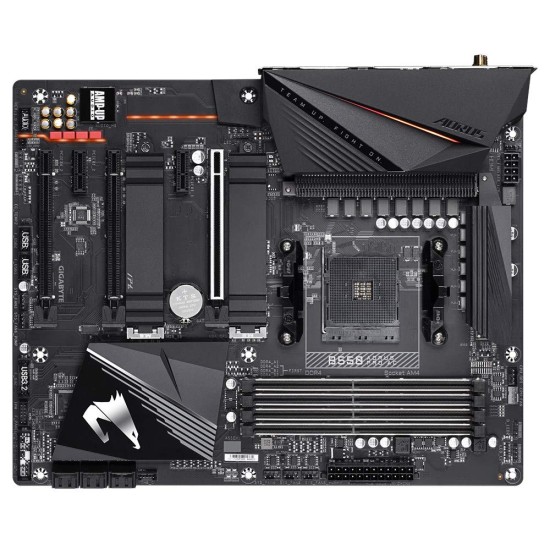 GIGABYTE B550 AORUS PRO AC Motherboard with True 12+2 Phases Digital VRM, Intel 802.11ac Wireless, 2.5GbE LAN, RGB Fusion 2.0, Q-Flash Plus