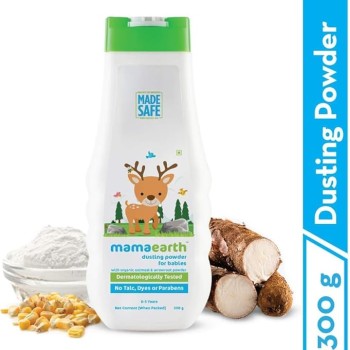 Mamaearth Dusting Power For Babies - 300 g | Infused with Organic Oatmeal and Arrowroot Powder | Calms and Relaxes Skin, Prevents Diaper Rash, Dermatologically Tested, Free From Talc and Parabens Mamaearth Dusting Power For Babies - 300 g | Infused with Organic Oatmeal and Arrowroot Powder | Calms and Relaxes Skin, Prevents Diaper Rash, Dermatologically Tested, Free From Talc and Parabens