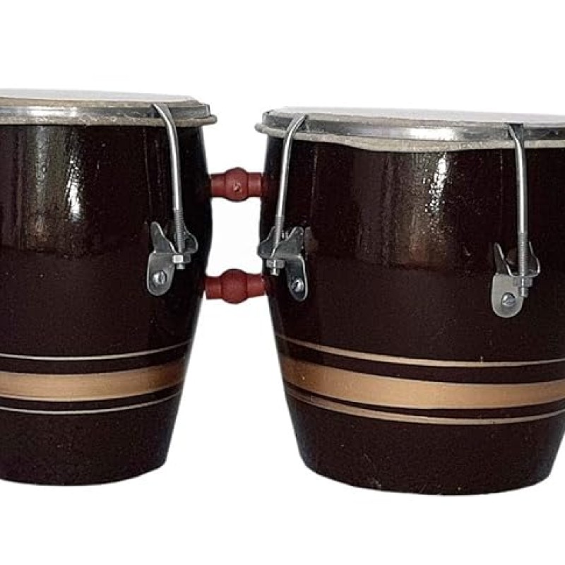 GT manufacturers Professional Two Piece Hand Made Wooden Bango Drum Set (Brown) GT manufacturers Professional Two Piece Hand Made Wooden Bango Drum Set (Brown)