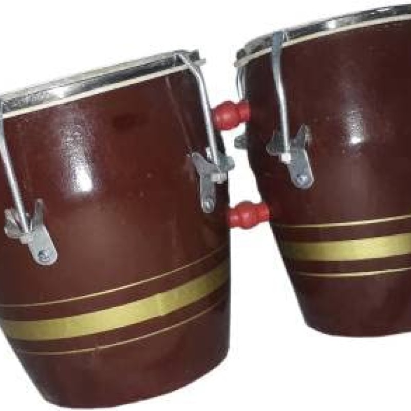GT manufacturers Professional Two Piece Hand Made Wooden Bango Drum Set (Brown) GT manufacturers Professional Two Piece Hand Made Wooden Bango Drum Set (Brown)