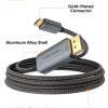 CableCreation 6FT USB C to Display Port Cable 4K@60Hz, 2K@165Hz, 2K@144Hz, to DP Cable Thunderbolt 3 Compatible with MacBook Pro/Air, iMac, iPad Pro 2020, Galaxy S22 Ultra/S20/S10, Aluminum, Grey CableCreation 6FT USB C to Display Port Cable 4K@60Hz, 2K@165Hz, 2K@144Hz, to DP Cable Thunderbolt 3 Compatible with MacBook Pro/Air, iMac, iPad Pro 2020, Galaxy S22 Ultra/S20/S10, Aluminum, Grey