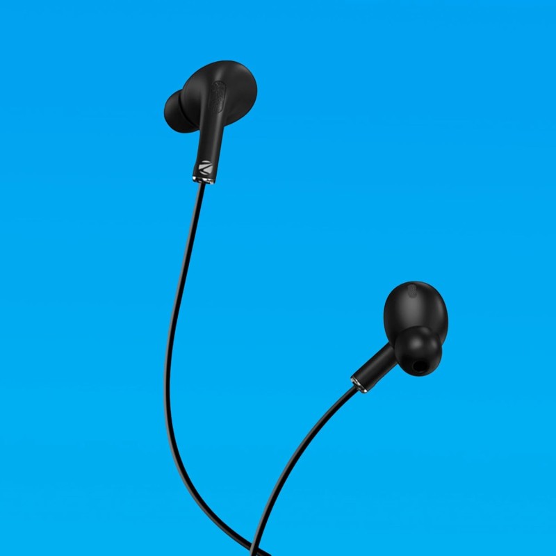ZEBRONICS Zeb-Tulip Wired in Ear Earphone with Mic (Black) ZEBRONICS Zeb-Tulip Wired in Ear Earphone with Mic (Black)