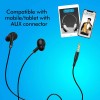 ZEBRONICS Zeb-Tulip Wired in Ear Earphone with Mic (Black) ZEBRONICS Zeb-Tulip Wired in Ear Earphone with Mic (Black)