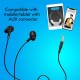 ZEBRONICS Zeb-Tulip Wired in Ear Earphone with Mic (Black)