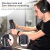MAONO AU-902 USB Condenser Podcast Microphone, with Dual Volume Control, Mute Button, Monitor Headphone Jack, Plug and Play Mic for Vlogging, Gaming, Studio Recording, YouTube
