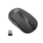Zinq Technologies 818W 2.4 Ghz Wireless Mouse with 1600DPI for Laptop and Desktop with 2xAAA Duracell Batteries Included (Black) - USB