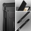 Spigen Rugged Armor Pro Full Cover Folio Case Compatible with Galaxy Tab S8 / Tab S7 5G / Tab S7 11inch [S Pen Storage] [Trifold Stand] - Black