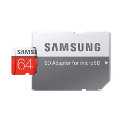 Samsung EVO Plus 64GB microSDXC UHS-I 100MB/s Full HD & 4K UHD Memory Card with Adapter (MB-MC64HA)